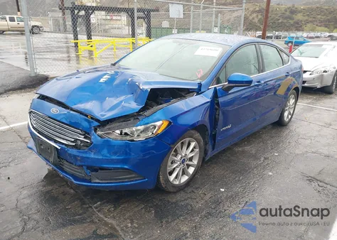 2017 Ford Fusion Hybrid Se z USA, uszkodzony, nr VIN 3FA6P0LU5HR387036